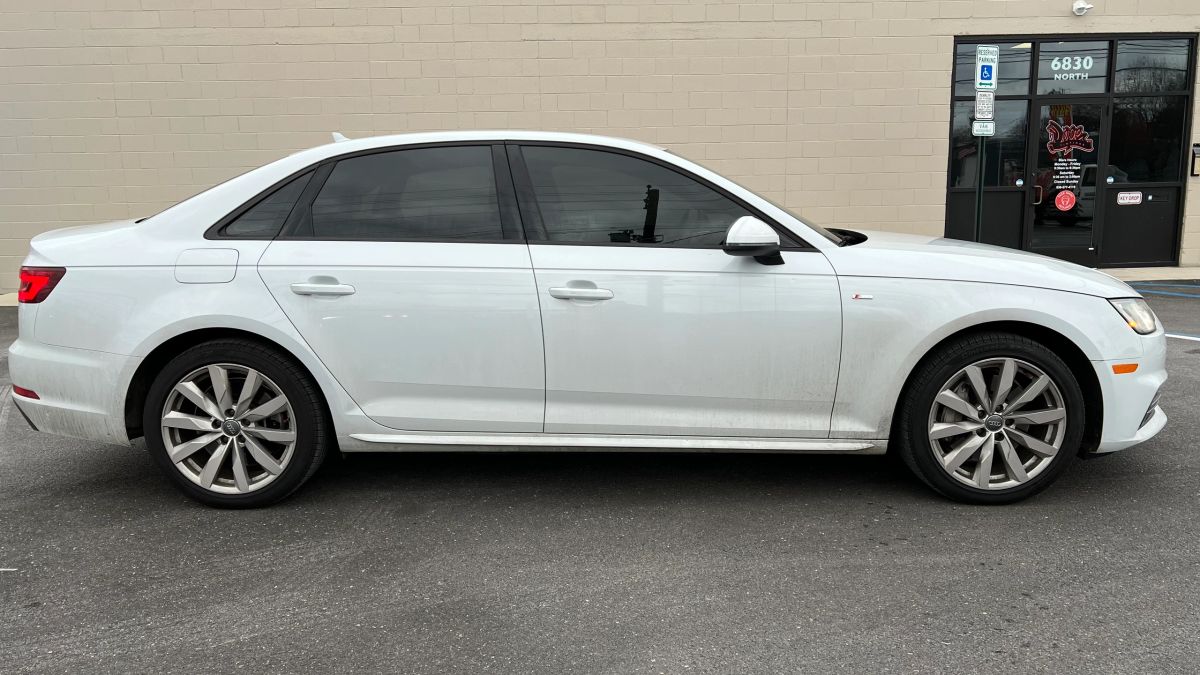 Audi A4/S4 window tint job 9 — Dope Tintings Pennsauken NJ