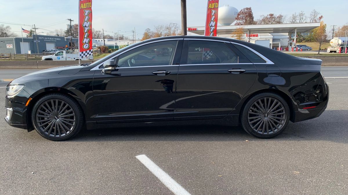 Lincoln MKZ window tint job 5 — Dope Tintings Pennsauken NJ