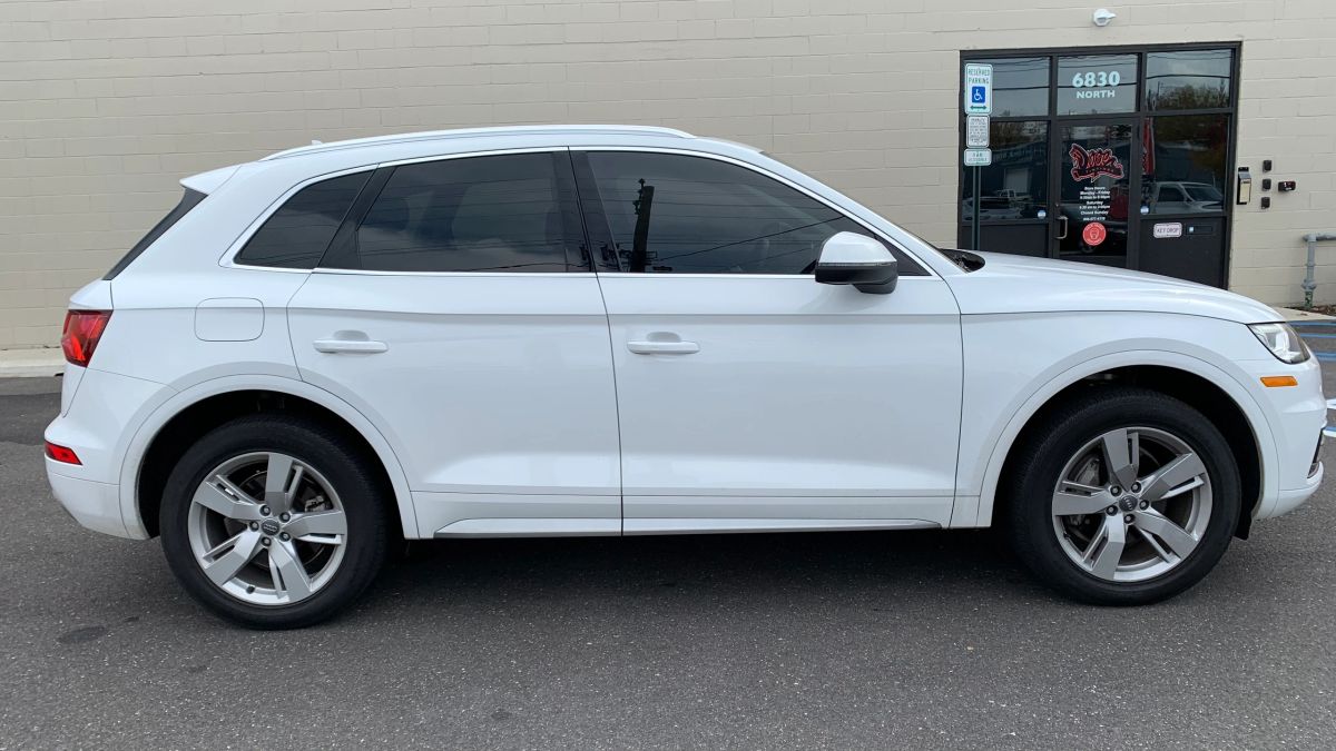 Audi Q3 window tint job 3 — Dope Tintings Pennsauken NJ