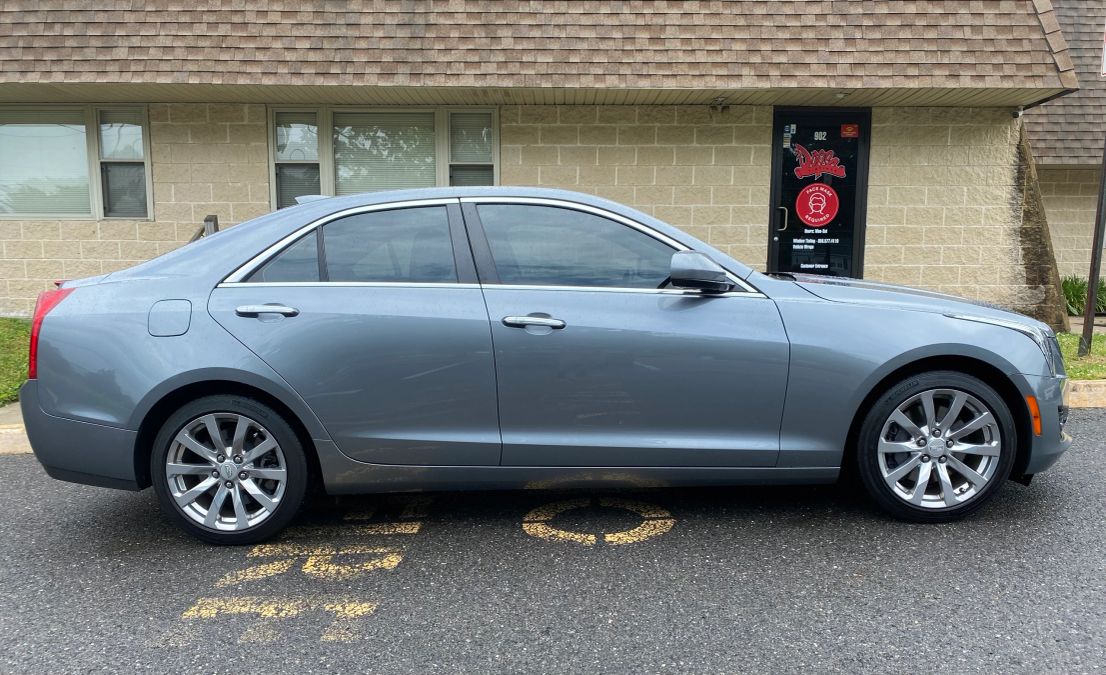 Cadillac ATS/CT4 window tint job 2 — Dope Tintings Pennsauken NJ