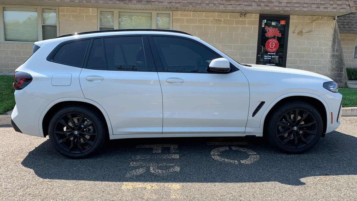 BMW X3 window tint job 4 — Dope Tintings Pennsauken NJ