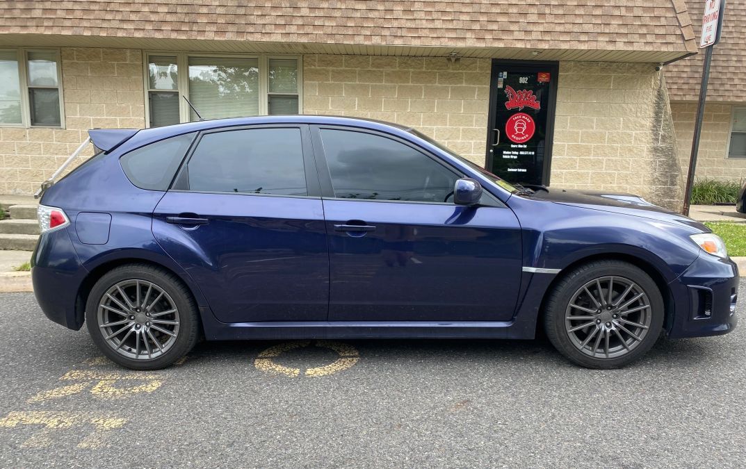 Subaru WRX window tint job 2 — Dope Tintings Pennsauken NJ