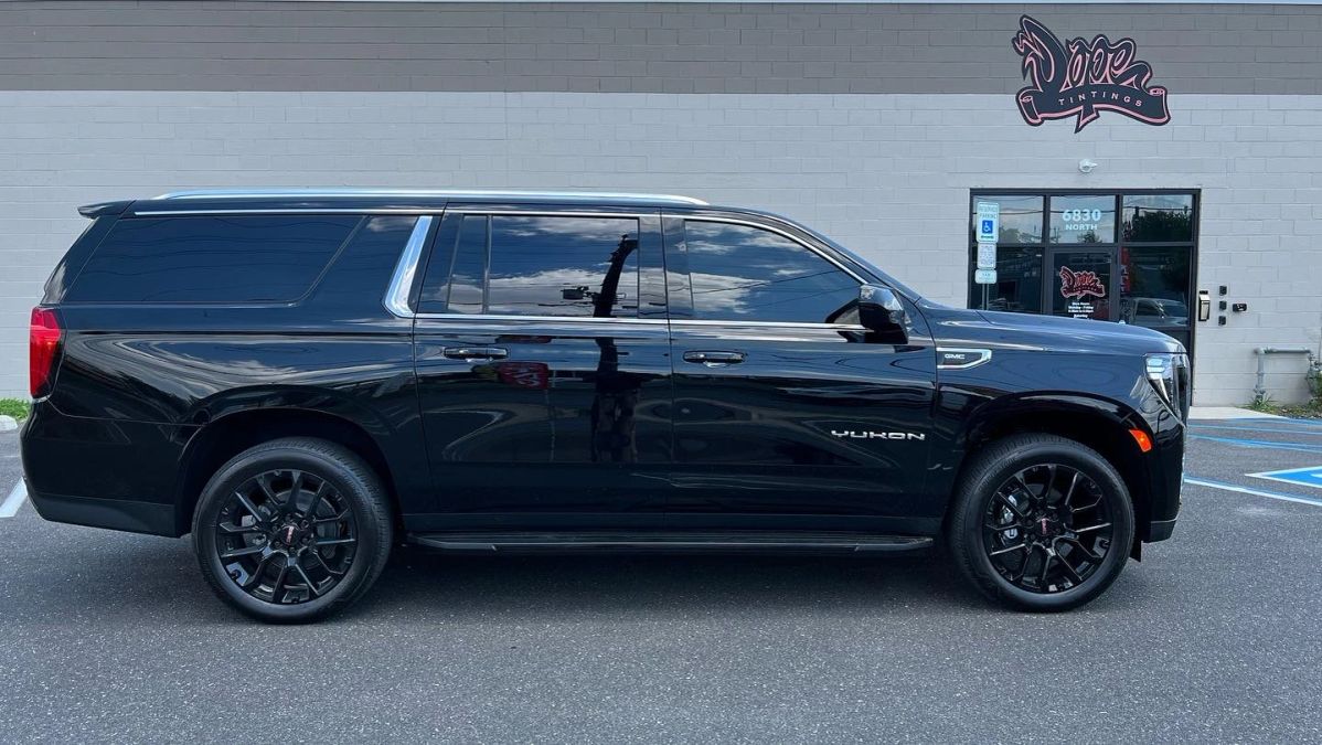 GMC Yukon window tint job 5 — Dope Tintings Pennsauken NJ