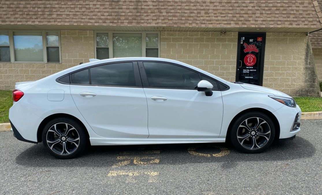 Chevy Cruze window tint job 6 — Dope Tintings Pennsauken NJ