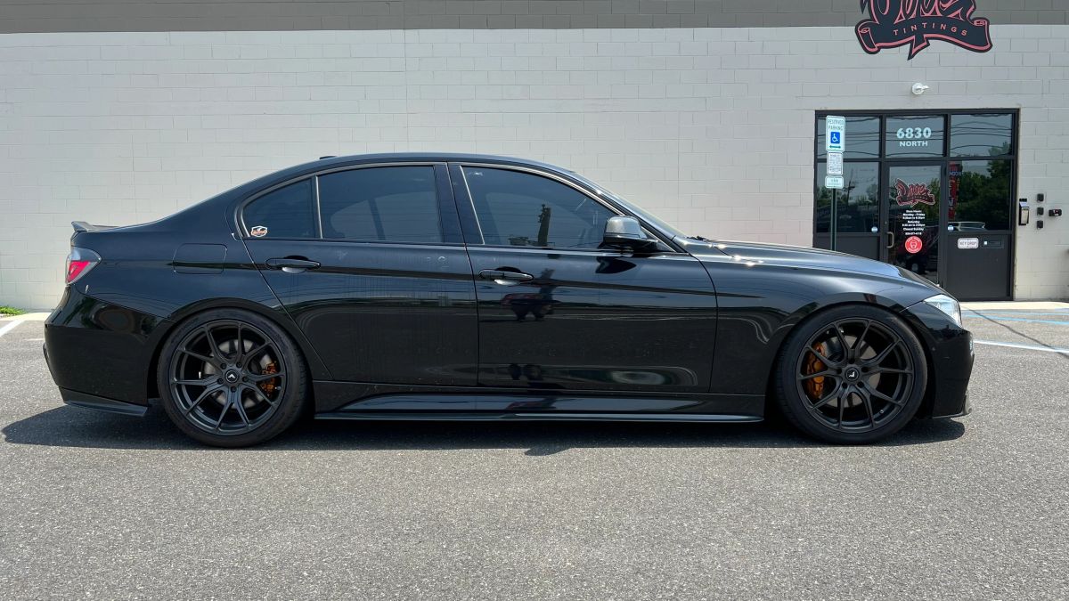 BMW 3/M3 window tint job 12 — Dope Tintings Pennsauken NJ