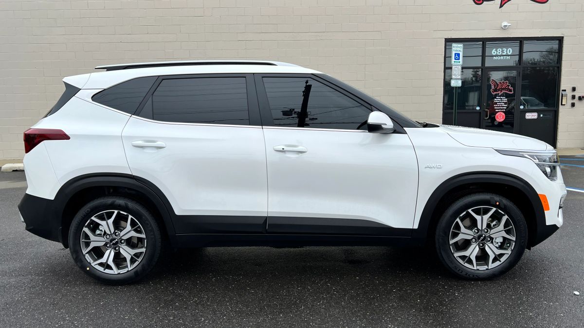 Kia Seltos window tint job 2 — Dope Tintings Pennsauken NJ