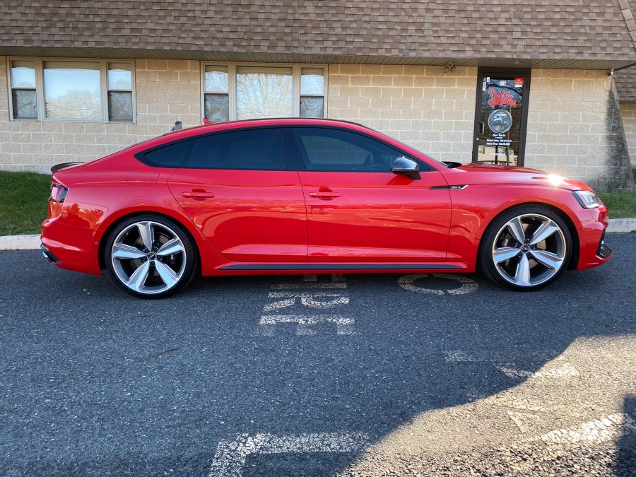Audi A5/S5/RS5 window tint job 5 — Dope Tintings Pennsauken NJ
