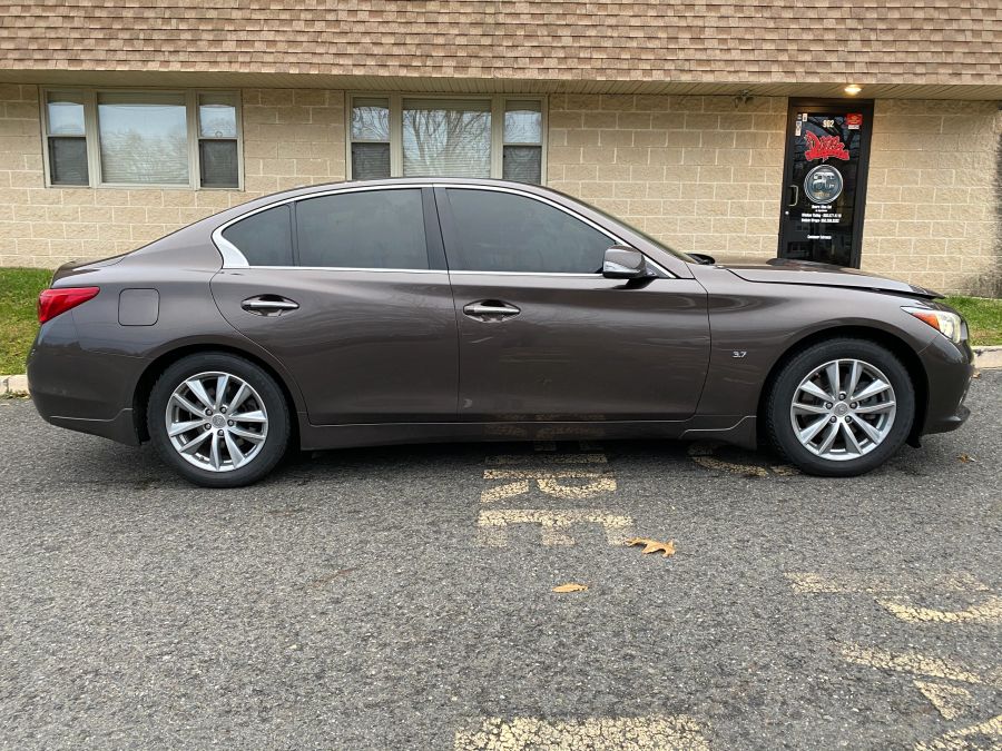 Infiniti Q50/60 window tint job 6 — Dope Tintings Pennsauken NJ