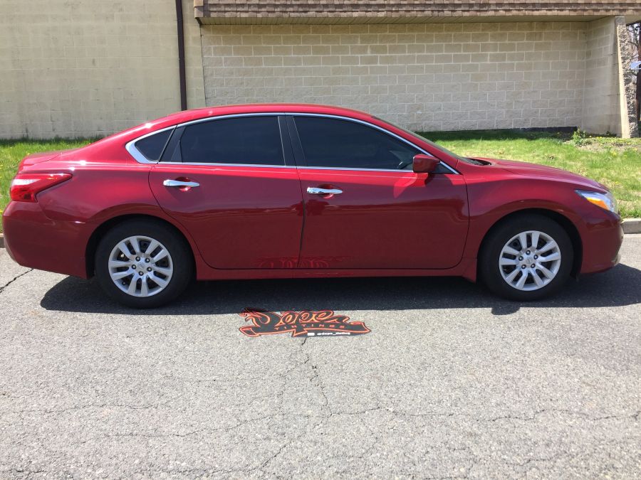 Nissan Altima window tint job 7 — Dope Tintings Pennsauken NJ