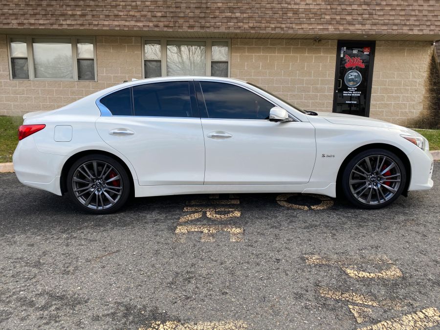 Infiniti Q50/60 window tint job 10 — Dope Tintings Pennsauken NJ