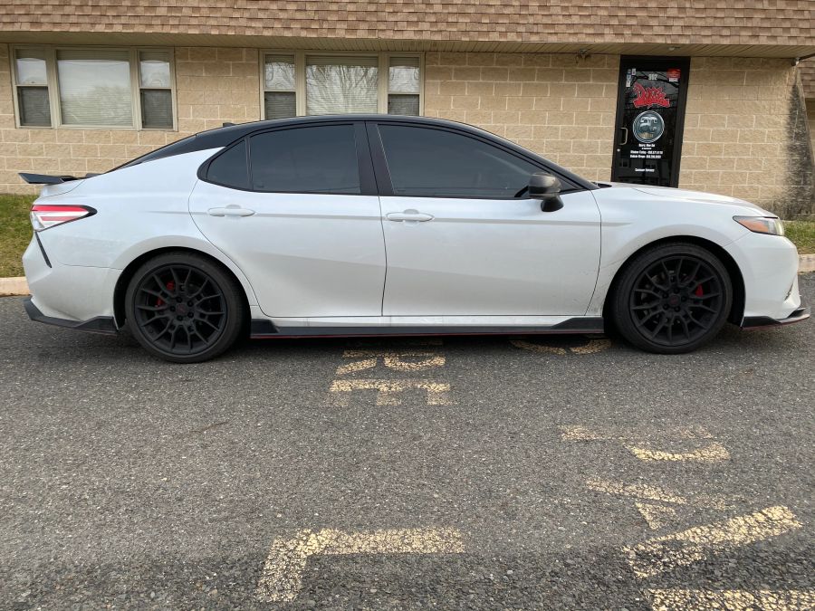 Toyota Camry window tint job 7 — Dope Tintings Pennsauken NJ