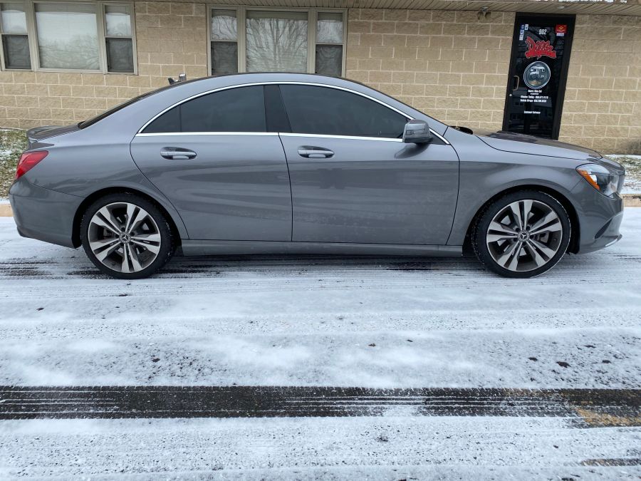 Mercedes-Benz CLA window tint job 4 — Dope Tintings Pennsauken NJ