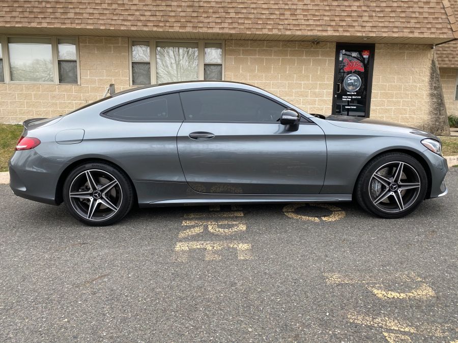 Mercedes-Benz C Class window tint job 5 — Dope Tintings Pennsauken NJ