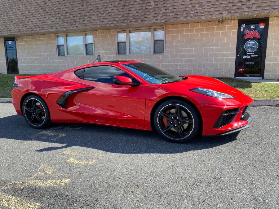 Chevy Corvette window tint job 16 — Dope Tintings Pennsauken NJ