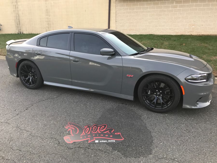 Dodge Charger/HellCat window tint job 2 — Dope Tintings Pennsauken NJ