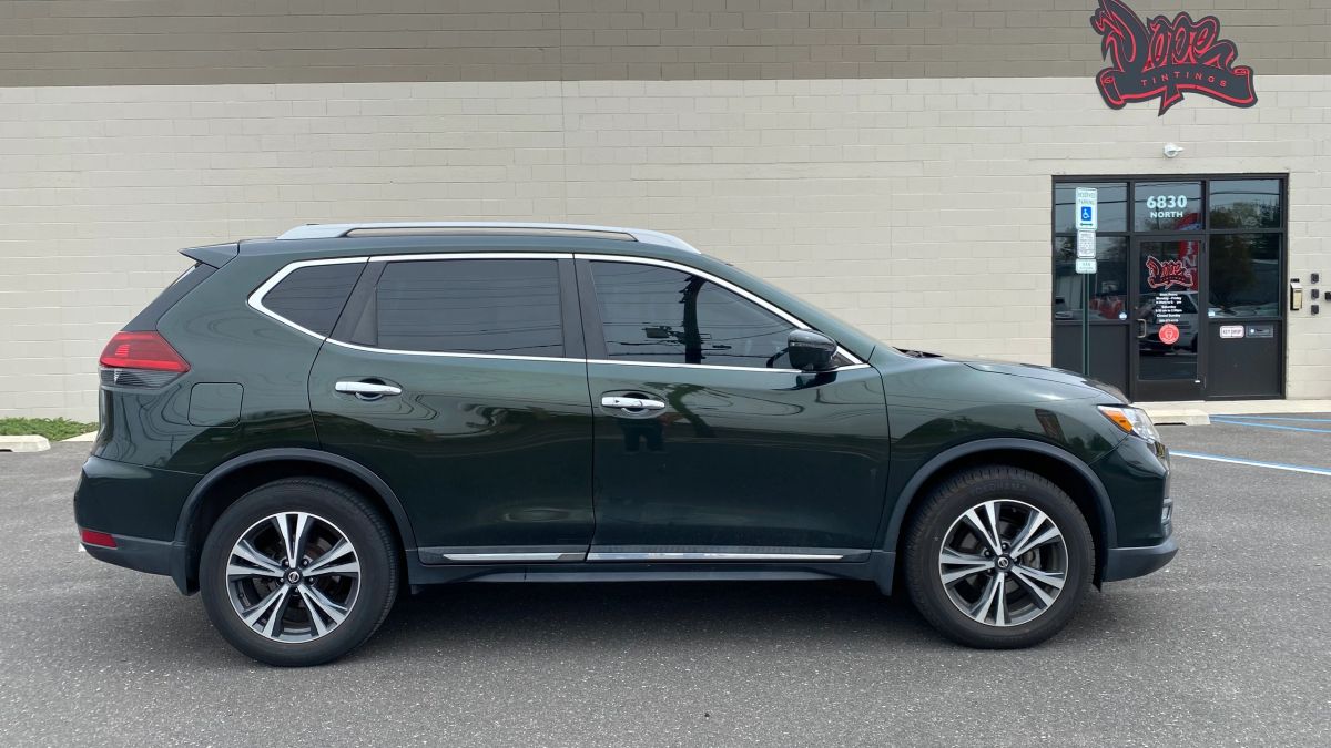 Nissan Rogue window tint job 8 — Dope Tintings Pennsauken NJ