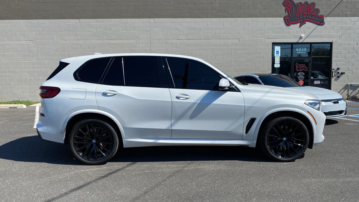 BMW X5 window tint job 7 — Dope Tintings Pennsauken NJ