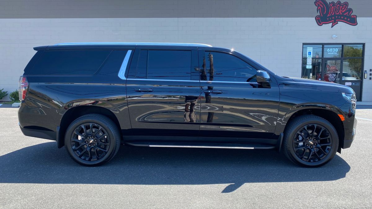 Chevy Suburban window tint job 6 — Dope Tintings Pennsauken NJ