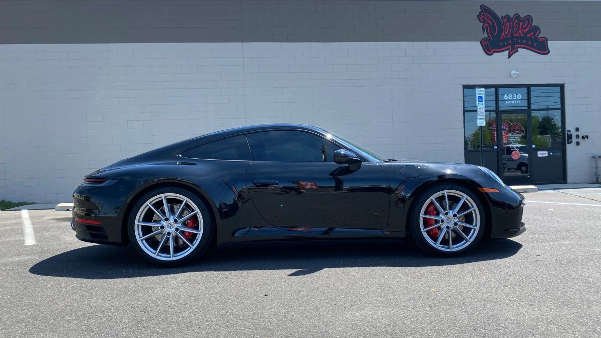 Porsche 911 window tint job 2 — Dope Tintings Pennsauken NJ