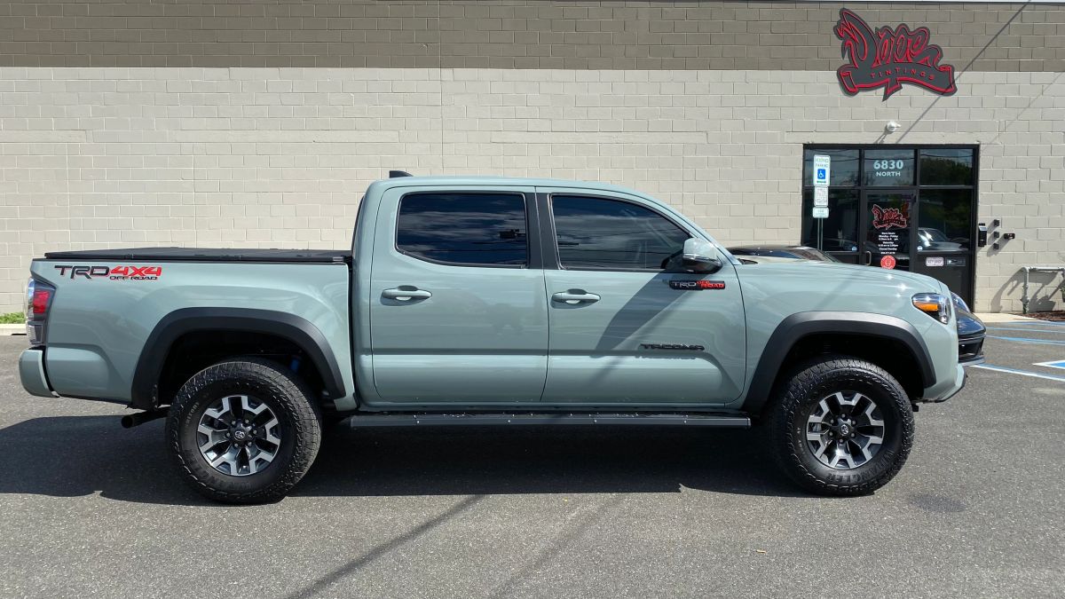 Toyota Tacoma window tint job 4 — Dope Tintings Pennsauken NJ
