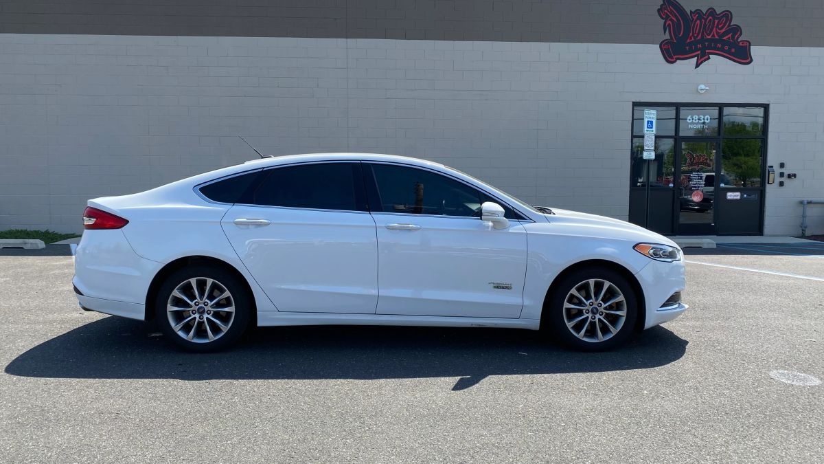 Ford Fusion window tint job 10 — Dope Tintings Pennsauken NJ