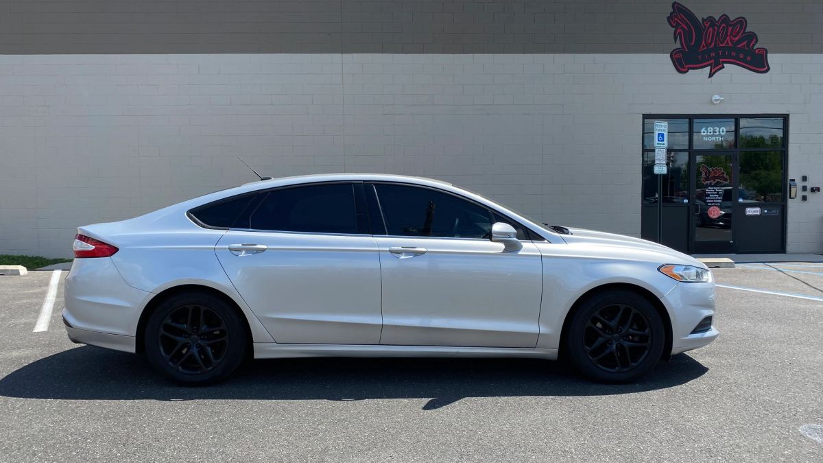 Ford Fusion window tint job 2 — Dope Tintings Pennsauken NJ