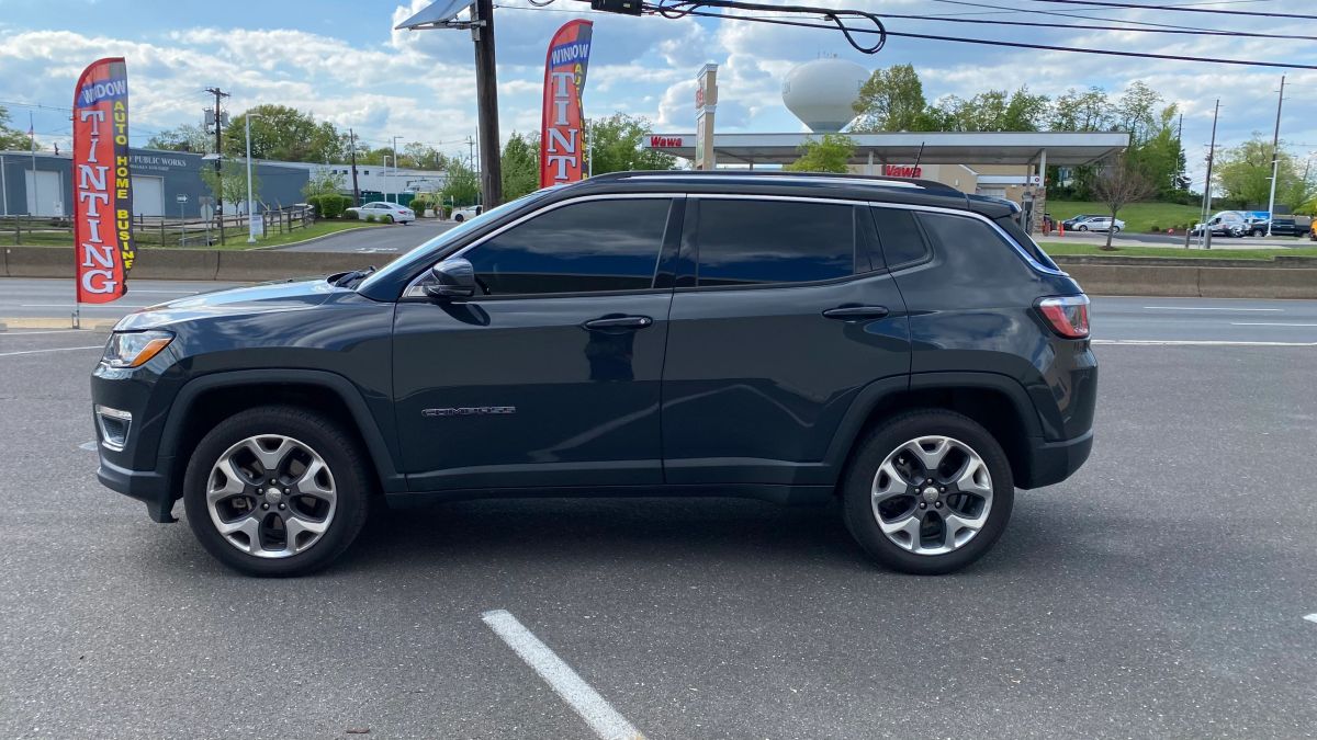 Jeep Compass window tint job 3 — Dope Tintings Pennsauken NJ