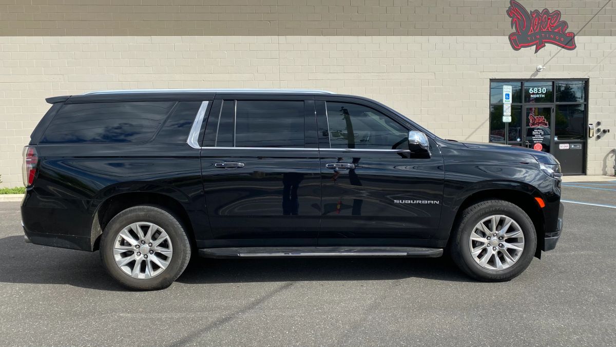 Chevy Suburban window tint job 5 — Dope Tintings Pennsauken NJ
