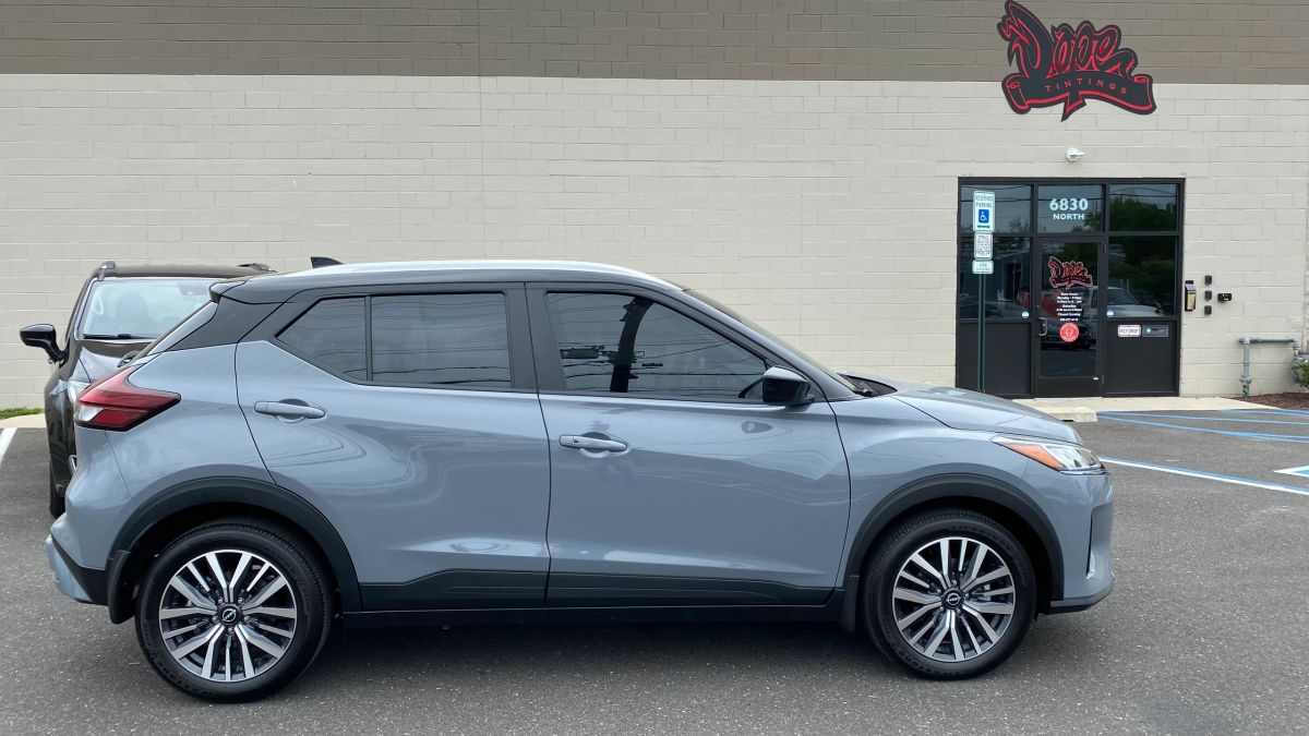 Nissan Kicks window tint job 2 — Dope Tintings Pennsauken NJ