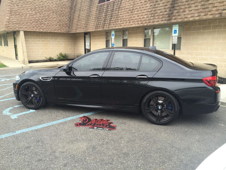 BMW 5/M5 window tint job 6 — Dope Tintings Pennsauken NJ