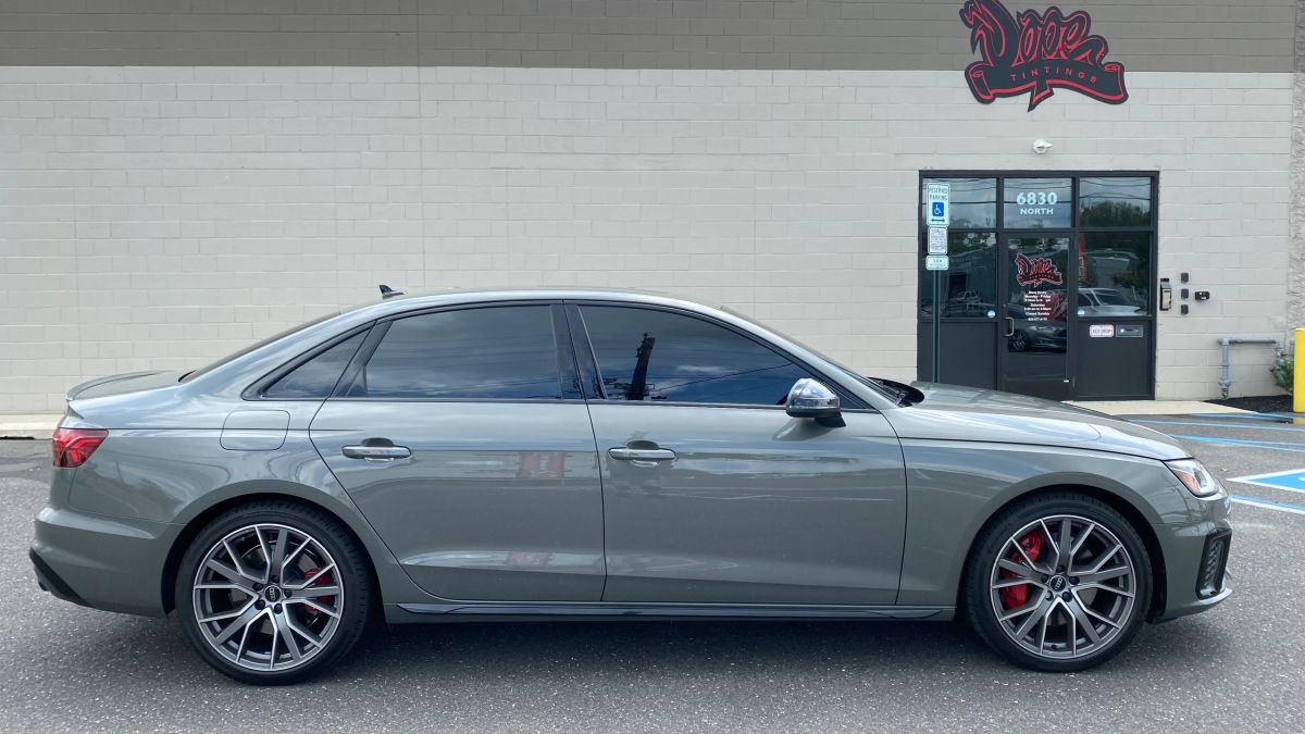 Audi A4/S4 window tint job 11 — Dope Tintings Pennsauken NJ