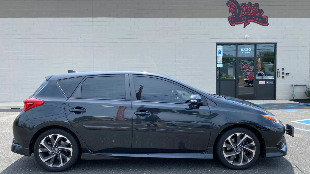 Toyota Corolla window tint job 6 — Dope Tintings Pennsauken NJ