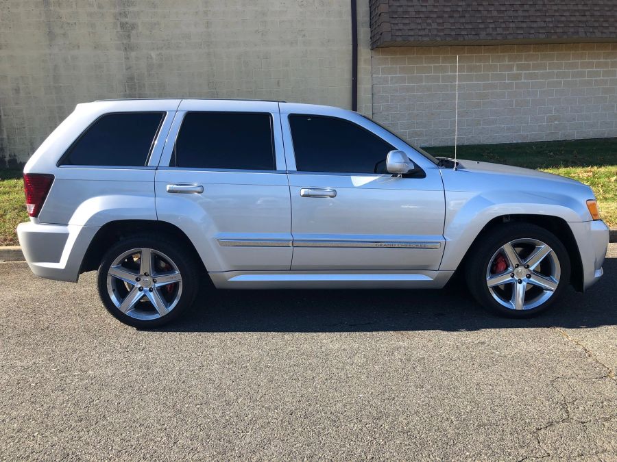 Jeep Grand Cherokee/SRT 8 window tint job 2 — Dope Tintings Pennsauken NJ