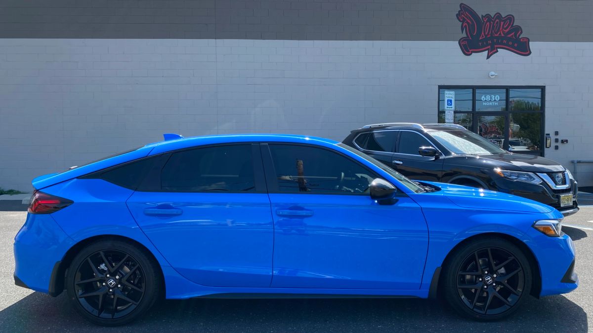Honda Civic/Type R window tint job 43 — Dope Tintings Pennsauken NJ