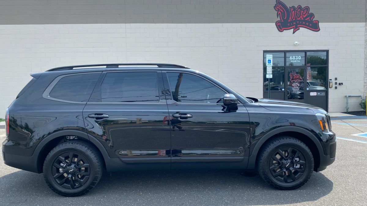 Kia Telluride window tint job 10 — Dope Tintings Pennsauken NJ