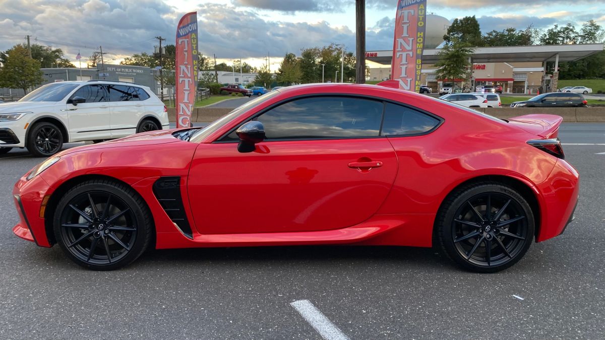 Toyota GR86 window tint job 2 — Dope Tintings Pennsauken NJ