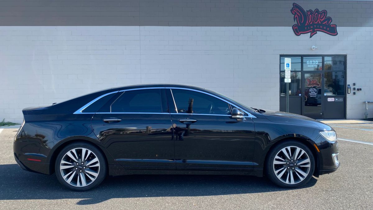 Lincoln MKZ window tint job 3 — Dope Tintings Pennsauken NJ