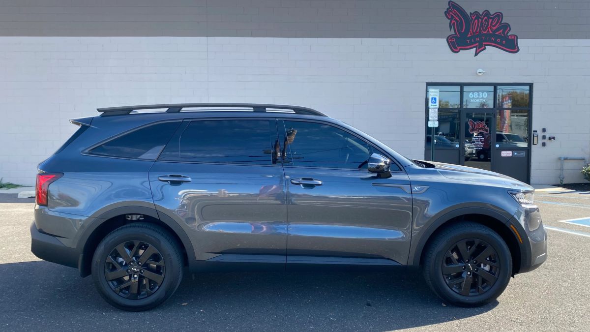 Kia Sorento window tint job 5 — Dope Tintings Pennsauken NJ