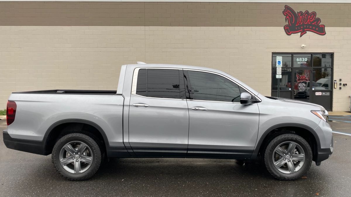 Honda Ridgeline window tint job 5 — Dope Tintings Pennsauken NJ