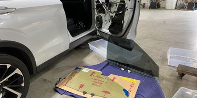 Auto glass replacement at Dope Window Tinting in Pennsauken, NJ. 