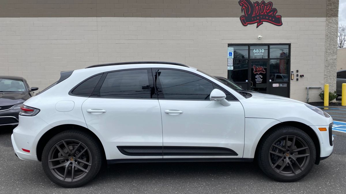 Porsche Macan window tint job 3 — Dope Tintings Pennsauken NJ