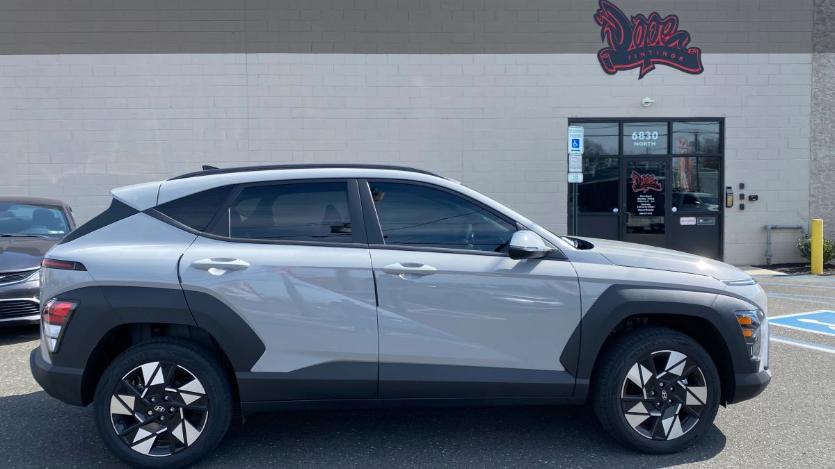 Hyundai Kona window tint job 4 — Dope Tintings Pennsauken NJ