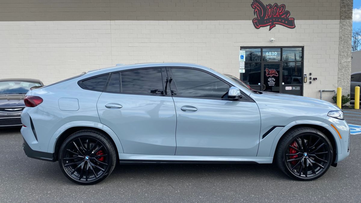 BMW X6 window tint job 5 — Dope Tintings Pennsauken NJ