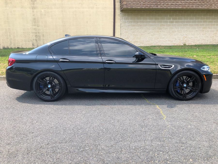 BMW 5/M5 window tint job 5 — Dope Tintings Pennsauken NJ
