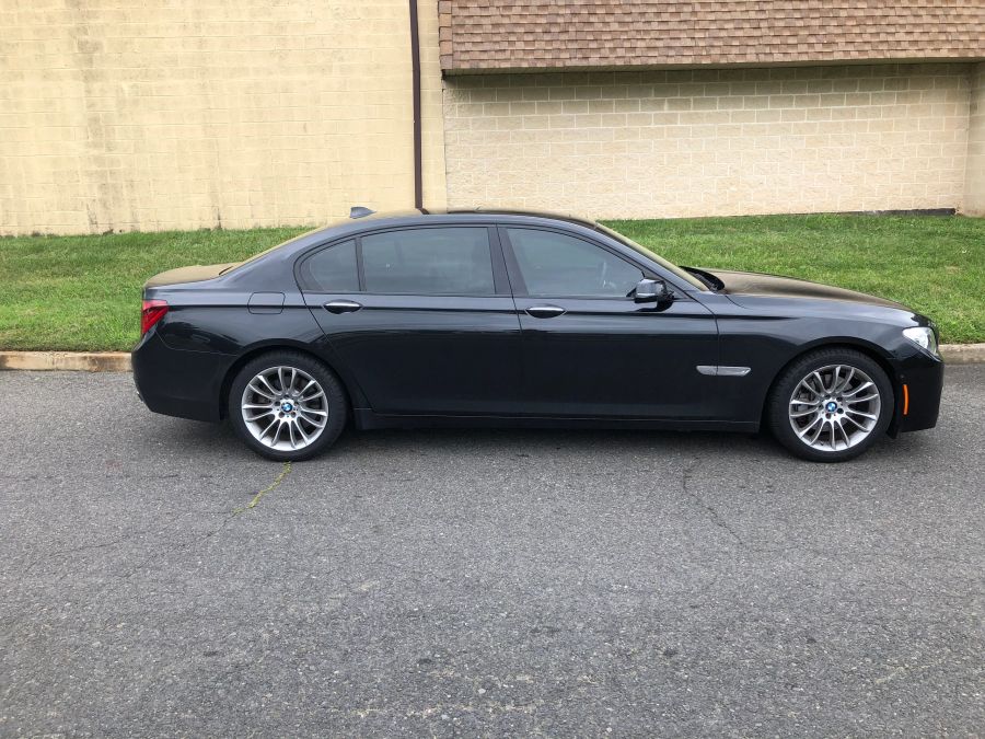 BMW 7 window tint job 2 — Dope Tintings Pennsauken NJ