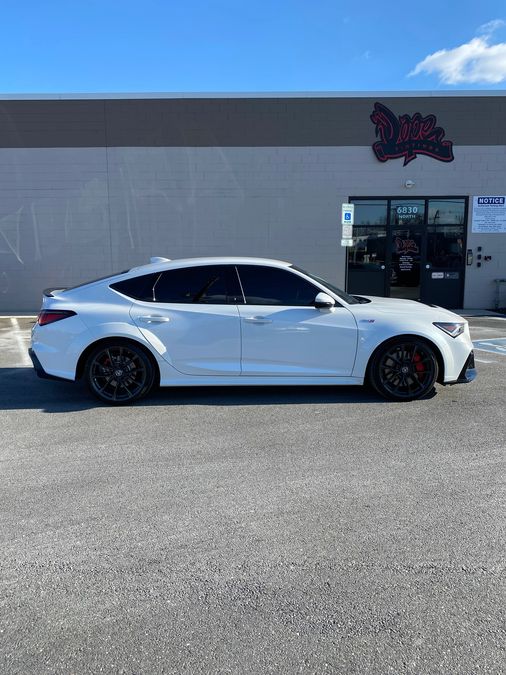 Acura Integra window tint job 5 — Dope Tintings Pennsauken NJ