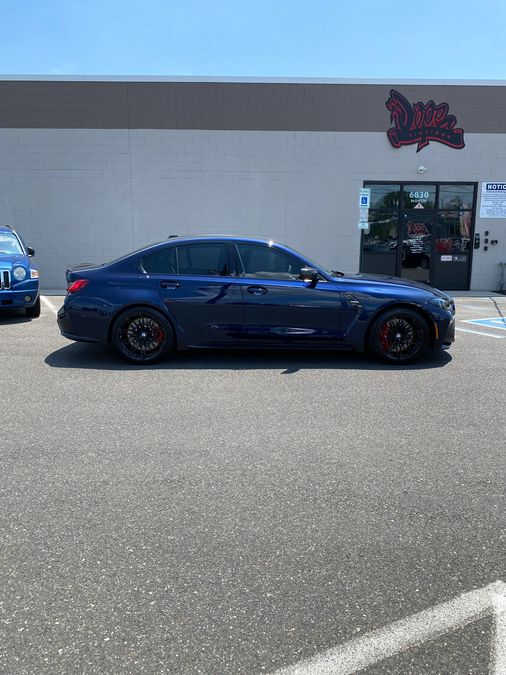 BMW 3/M3 window tint job 31 — Dope Tintings Pennsauken NJ