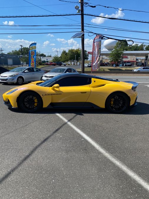 Maserati MC20 window tint job 2 — Dope Tintings Pennsauken NJ