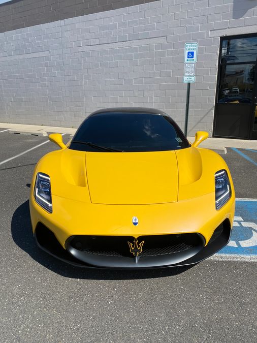 Maserati MC20 window tint job 3 — Dope Tintings Pennsauken NJ