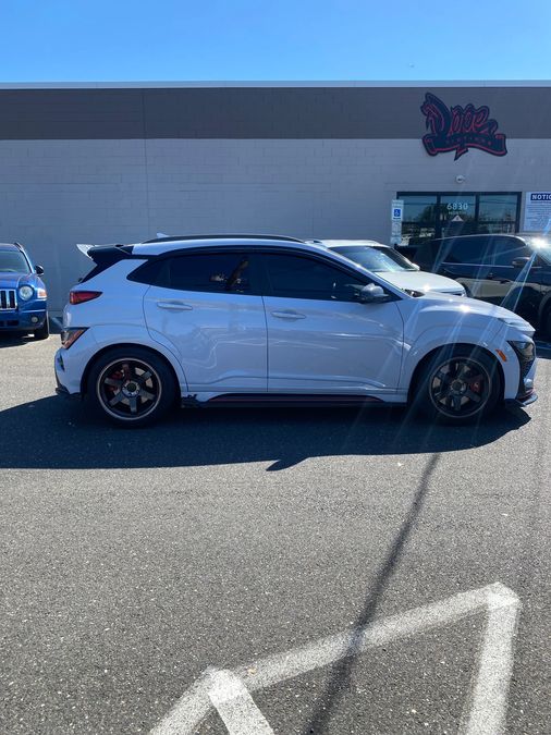 Hyundai Kona window tint job 2 — Dope Tintings Pennsauken NJ